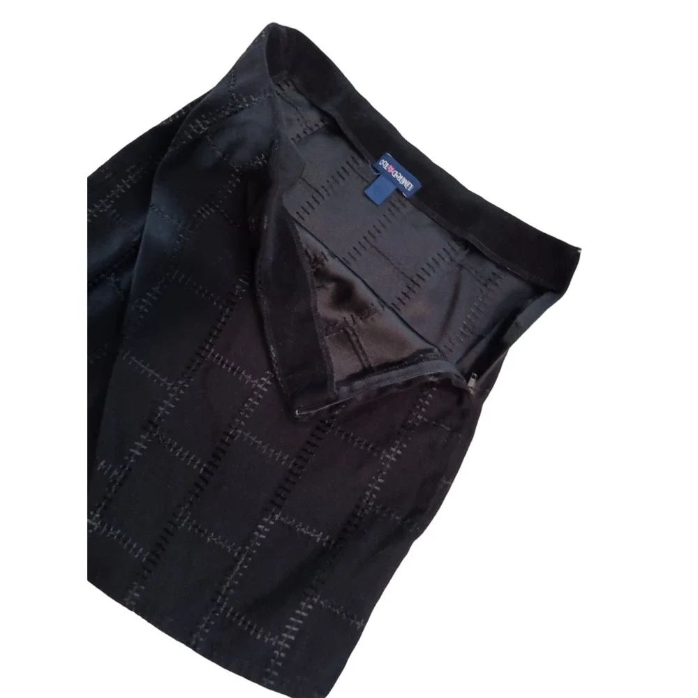 Limited Too Black Patchwork Mini Skirt Size 3